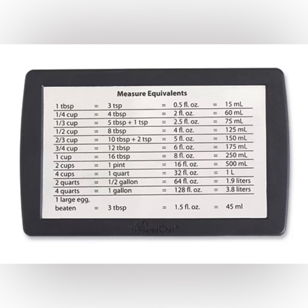 Pampered Chef Easy Conversions Magnet